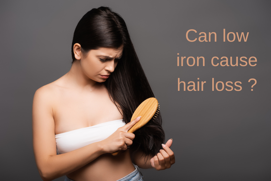 hair loss low iron