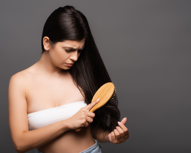 hair loss low iron