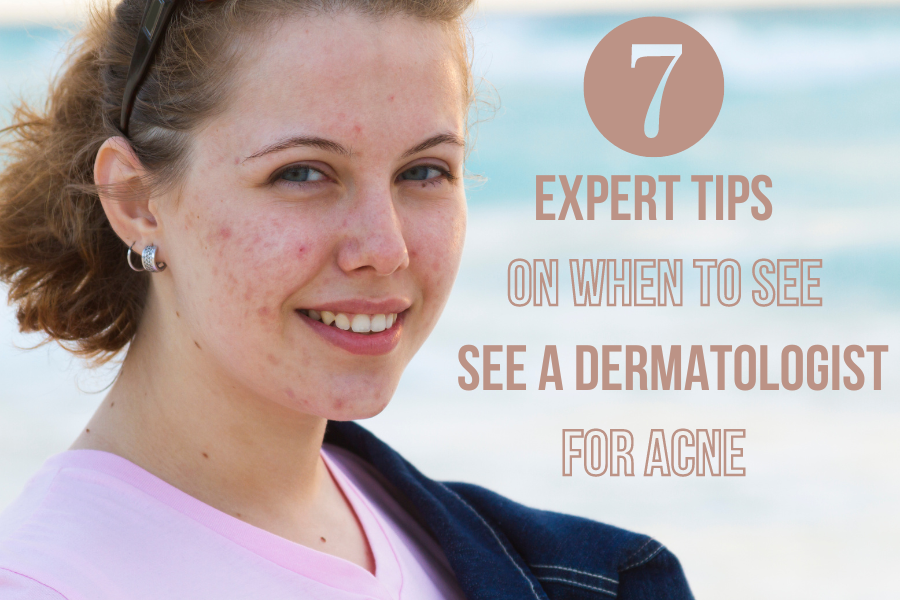 when to see a dermatologist for acne
