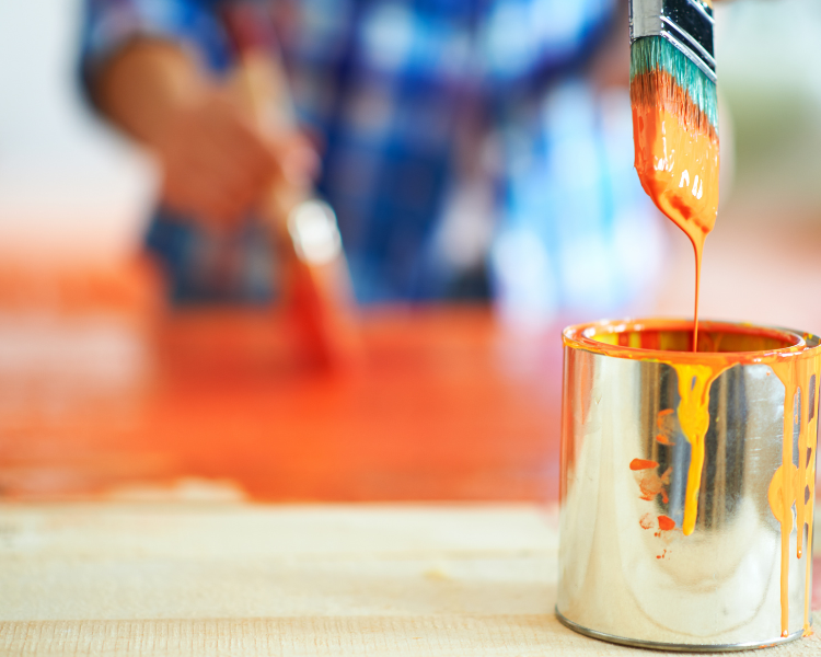 non toxic acrylic paint for furniture