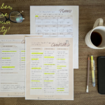 self care checklist free printable