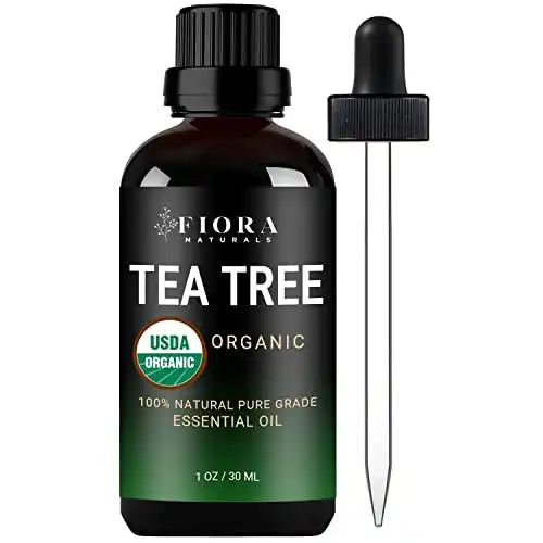 Organic Tea Tree Essential Oil by Fiora Naturals