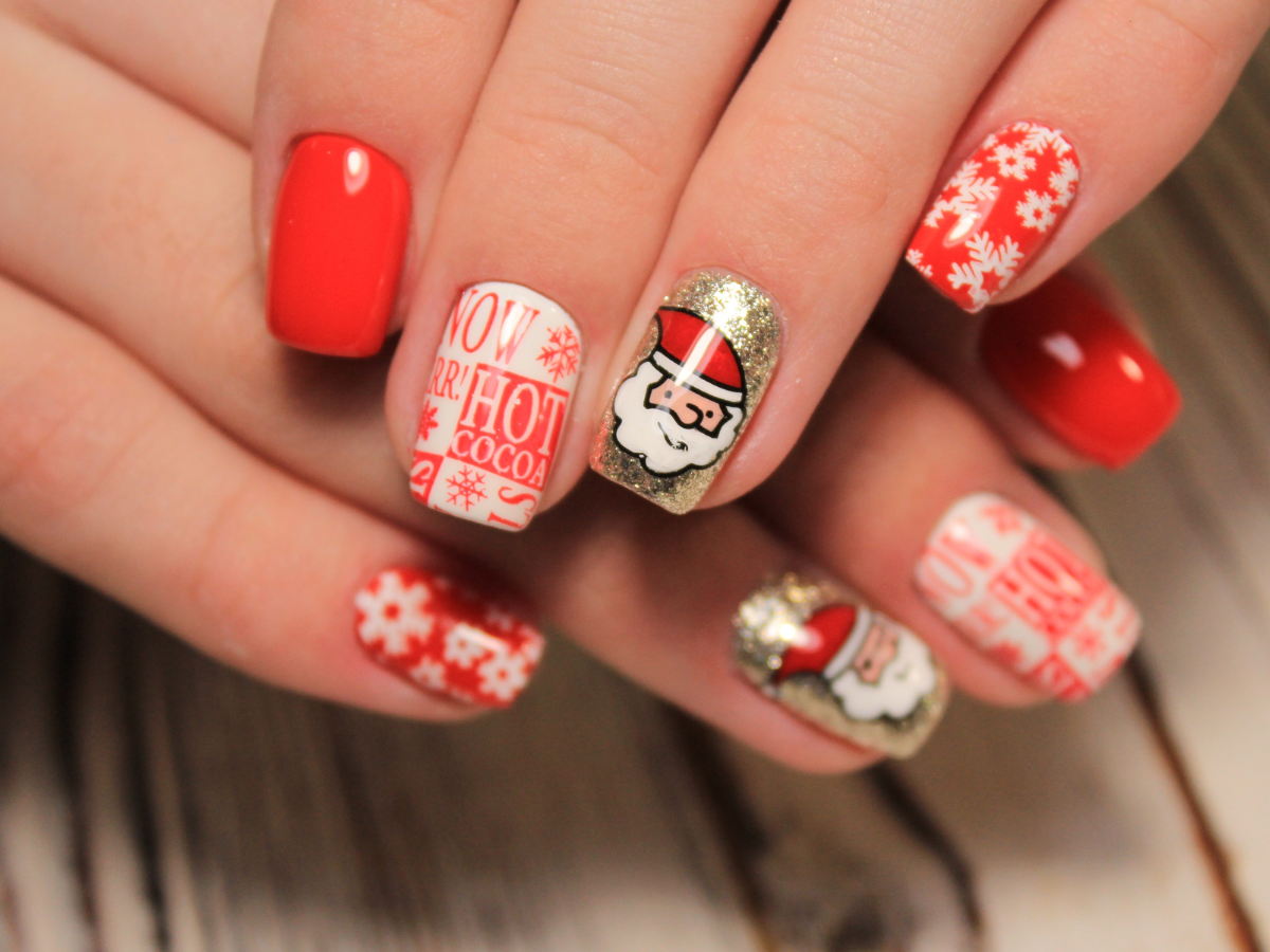 christmas nails Design inspo ideas Christmas Nails short ideas