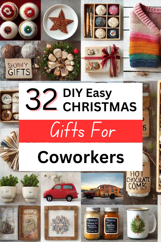 DIY Easy Christmas gifts for coworkers