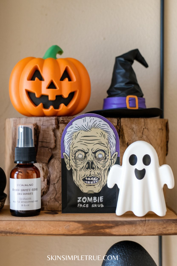 halloween skincare routine
