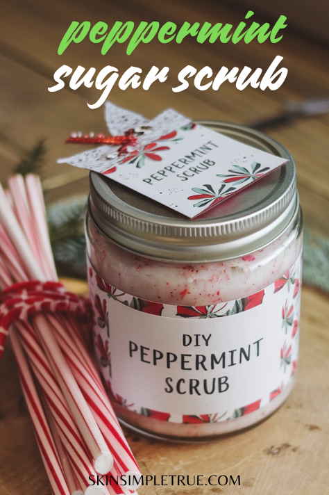 peppermint sugar scrub