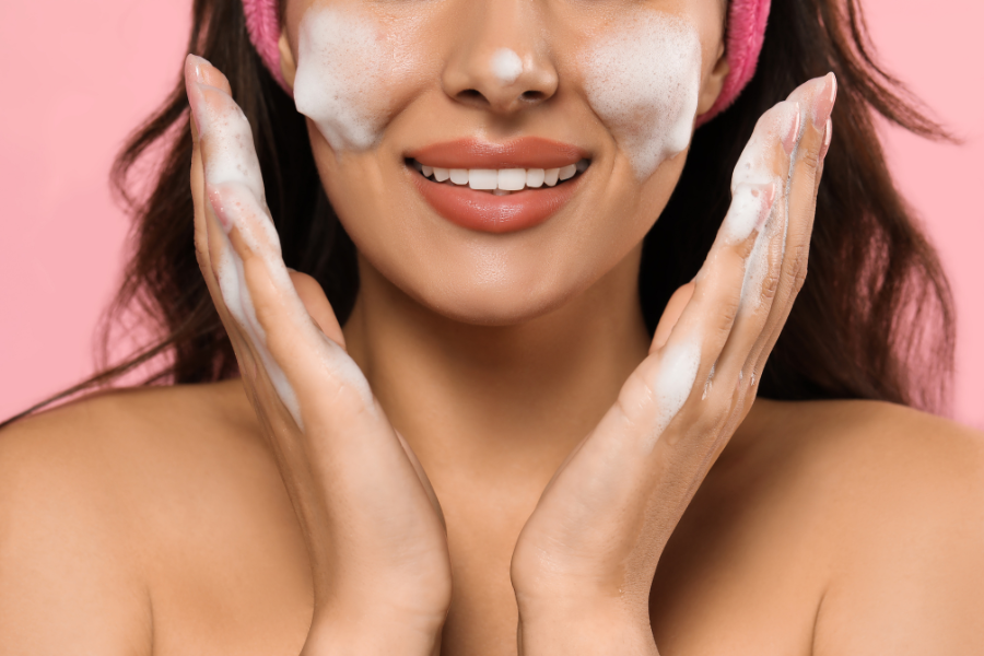 dry skin care routine faces
