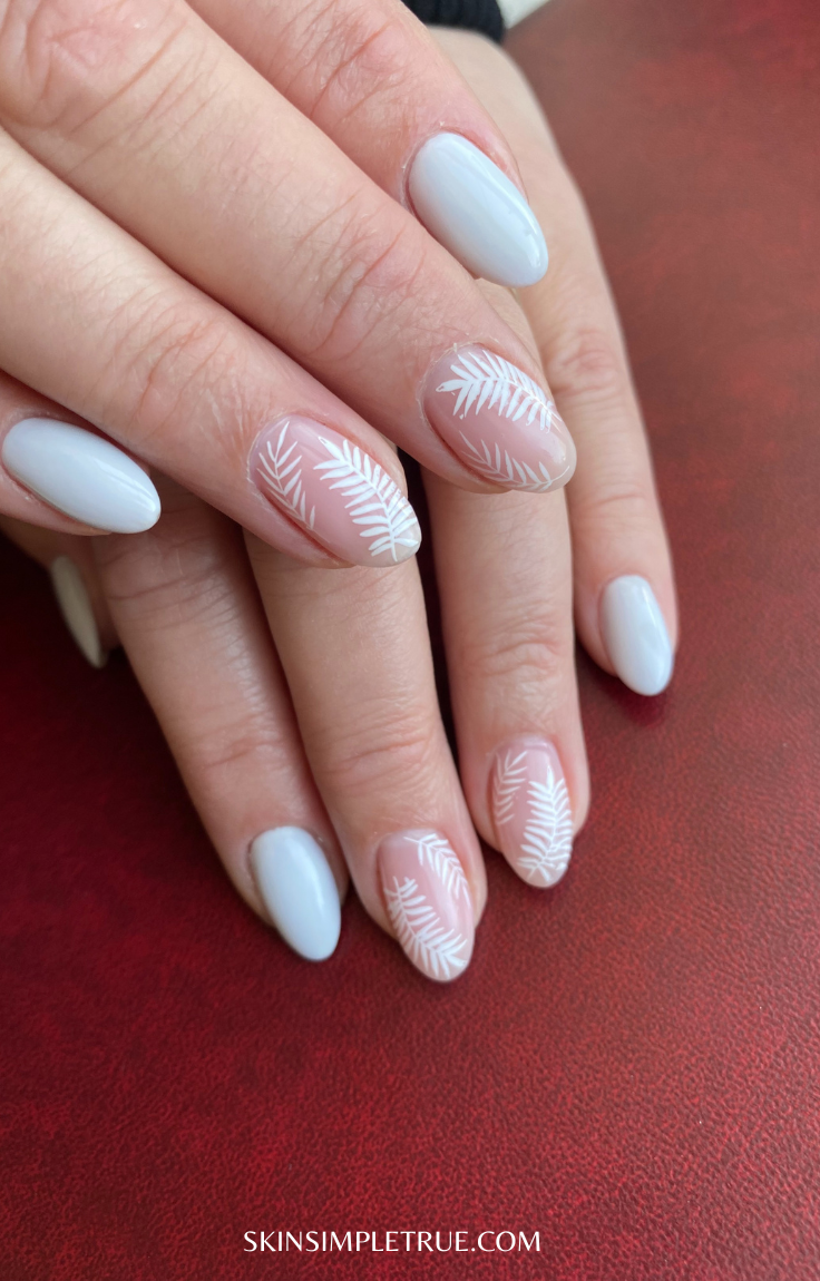 Cute valentine nails short natural