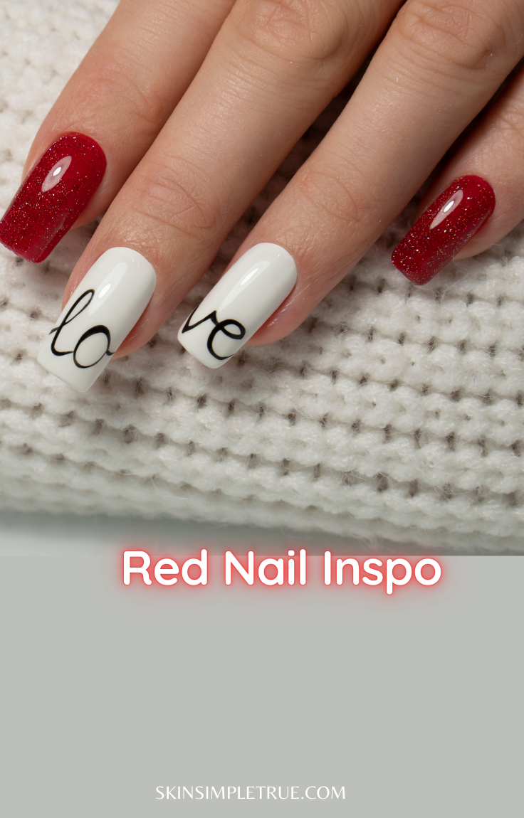 Red nails