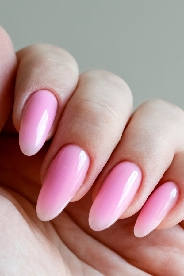 february nails ideas valentines day pink hearts