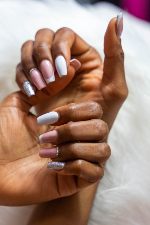 valentine nail designs for almond shaped nails