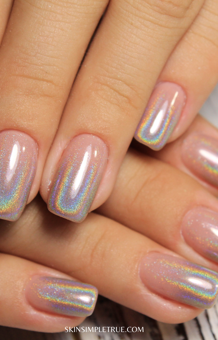 valentines nails short pink