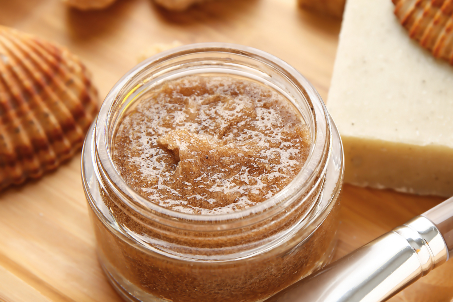 Vanilla body scrub recipe