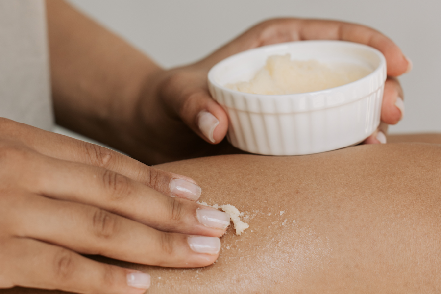 diy exfoliating body scrub ingrowns 