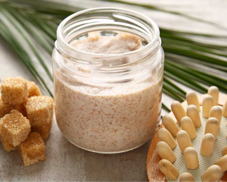 how to use body scrub