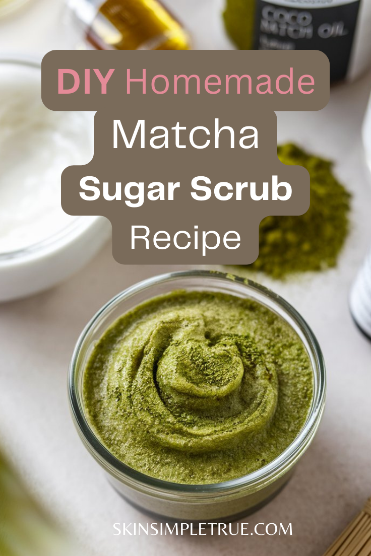 matcha body scrub recipe
