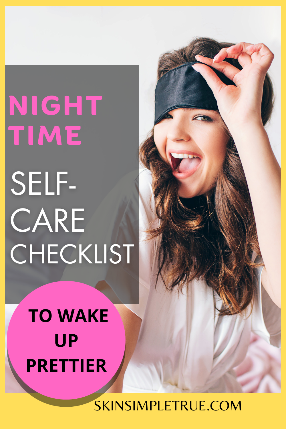 nighttime self care routine