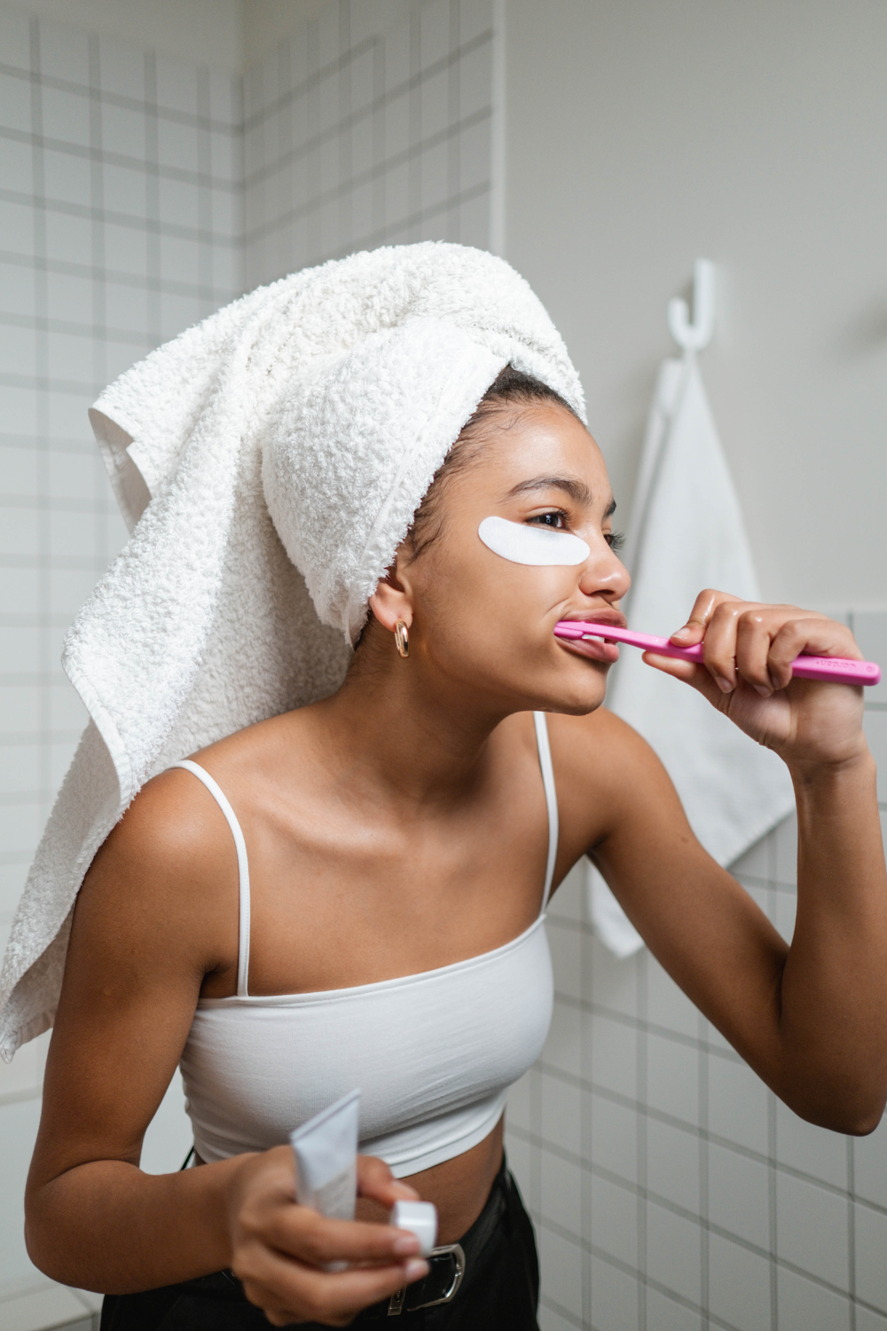 nighttime teeth routine